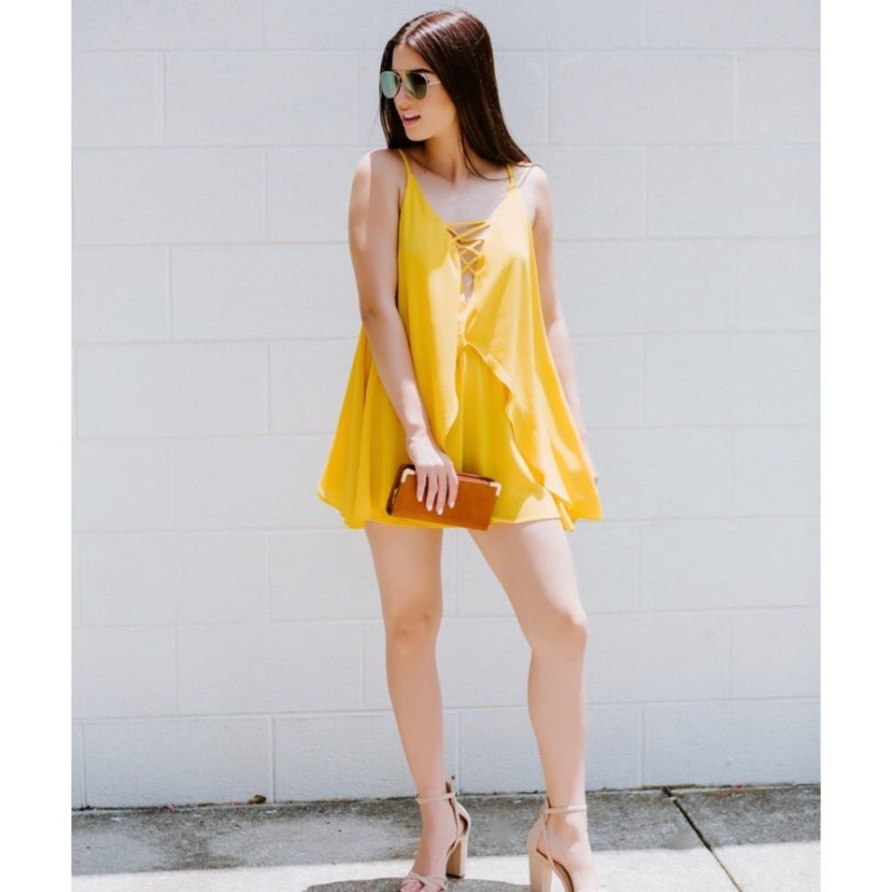 Elle Rae Dora Romper Mauve Backless